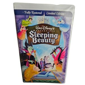 Disney Sleeping Beauty VHS Masterpiece Collection Limited Edition THX Restored